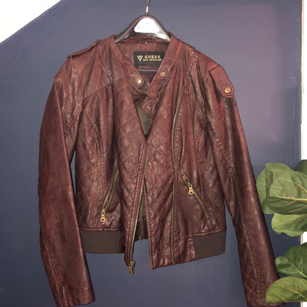Guess Leather Jacket